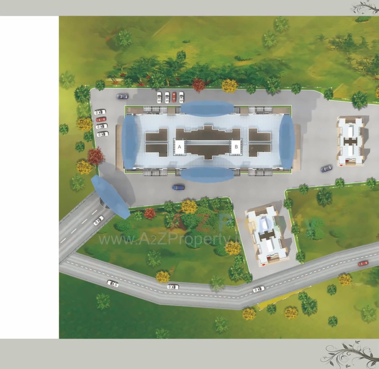 3D Elevation of real estate project Sai Velocity located at Bavadhan-bk, Pune, Maharashtra