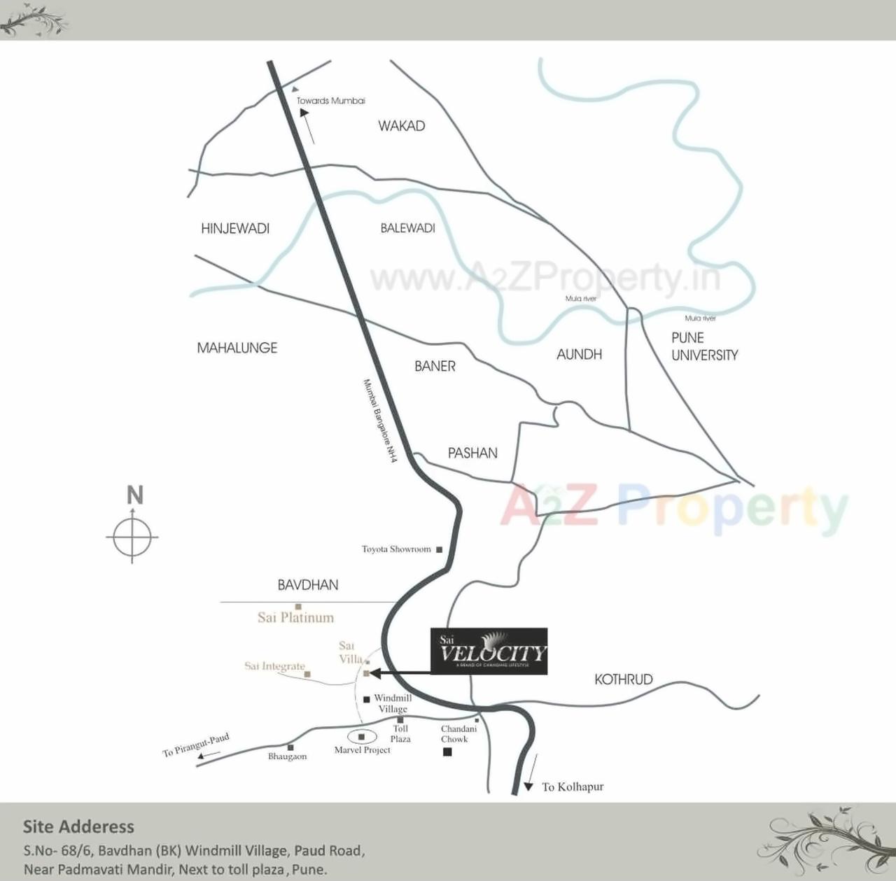  of real estate project Sai Velocity located at Bavadhan-bk, Pune, Maharashtra