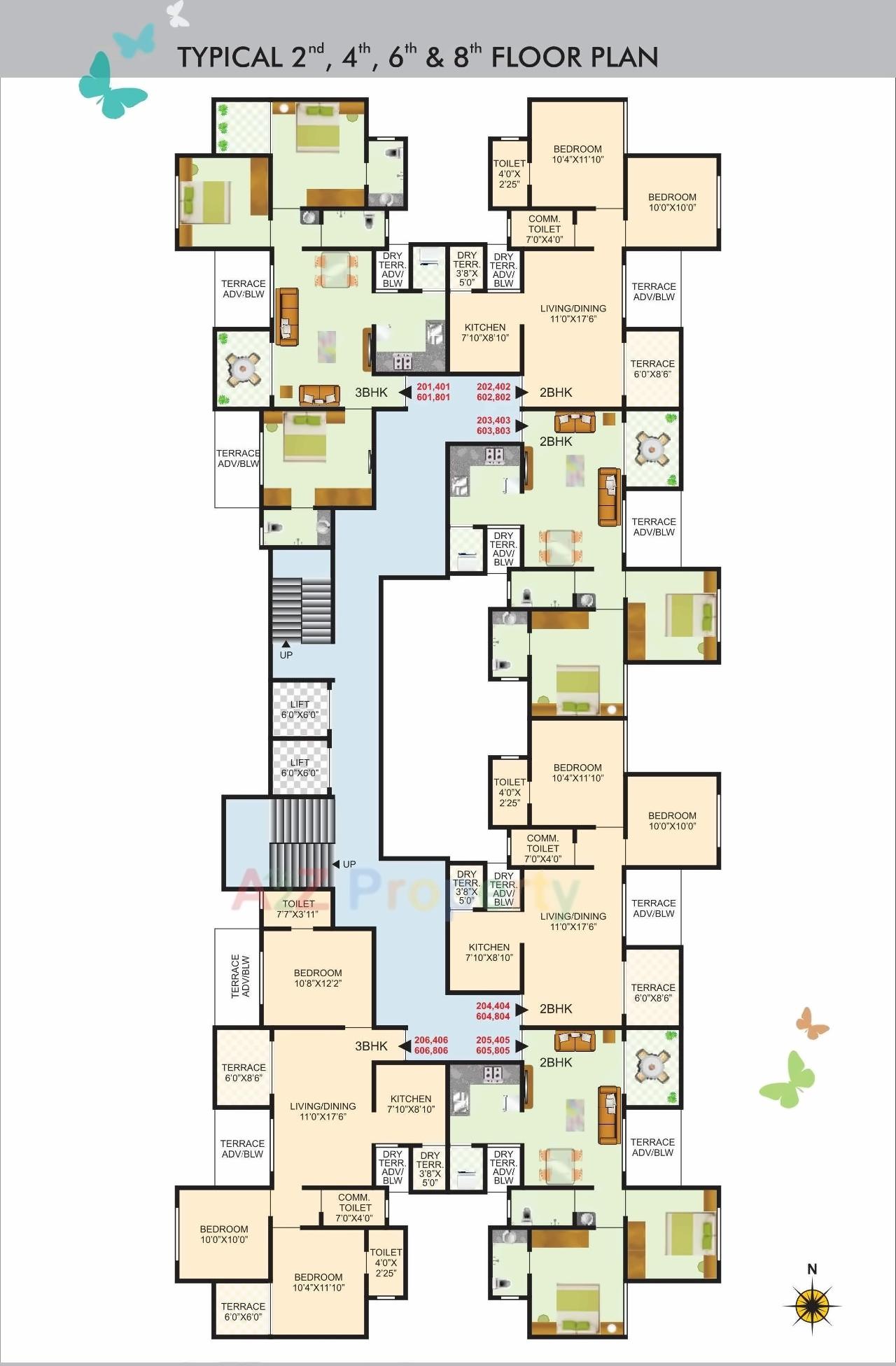 Layout of real estate project Sais Leela located at Pimpri-chinchawad-m-corp, Pune, Maharashtra