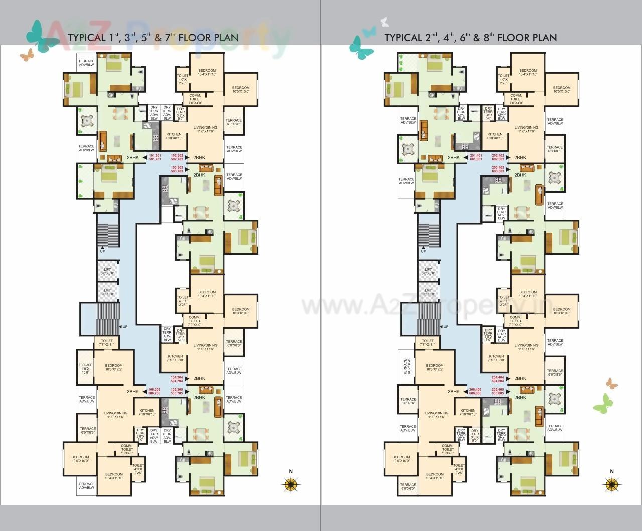 Layout of real estate project Sais Leela located at Pimpri-chinchawad-m-corp, Pune, Maharashtra
