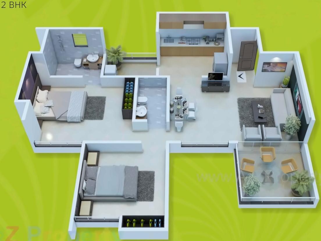 Layout of real estate project Saishriya Samruddhi located at Wagholi, Pune, Maharashtra