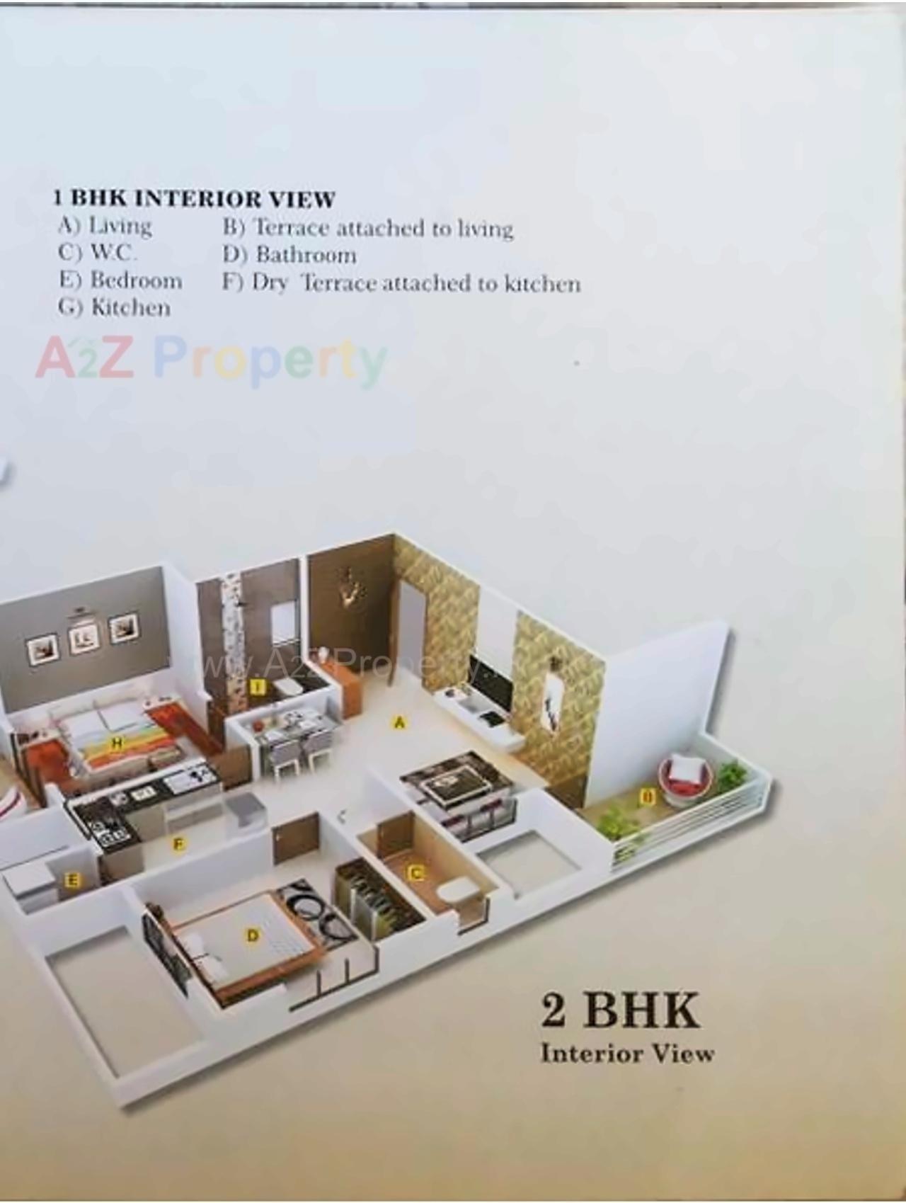 Layout of real estate project Samruddhi Kaustubh located at Kivale, Pune, Maharashtra