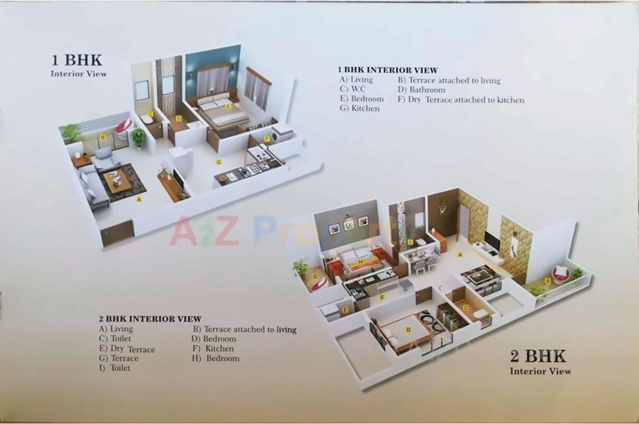 Layout of real estate project Samruddhi Kaustubh located at Kivale, Pune, Maharashtra