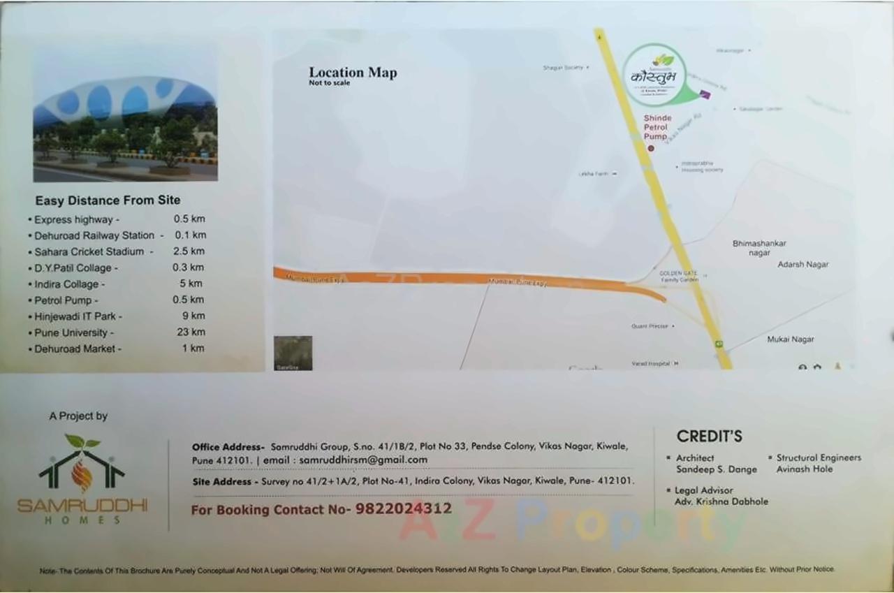  of real estate project Samruddhi Kaustubh located at Kivale, Pune, Maharashtra