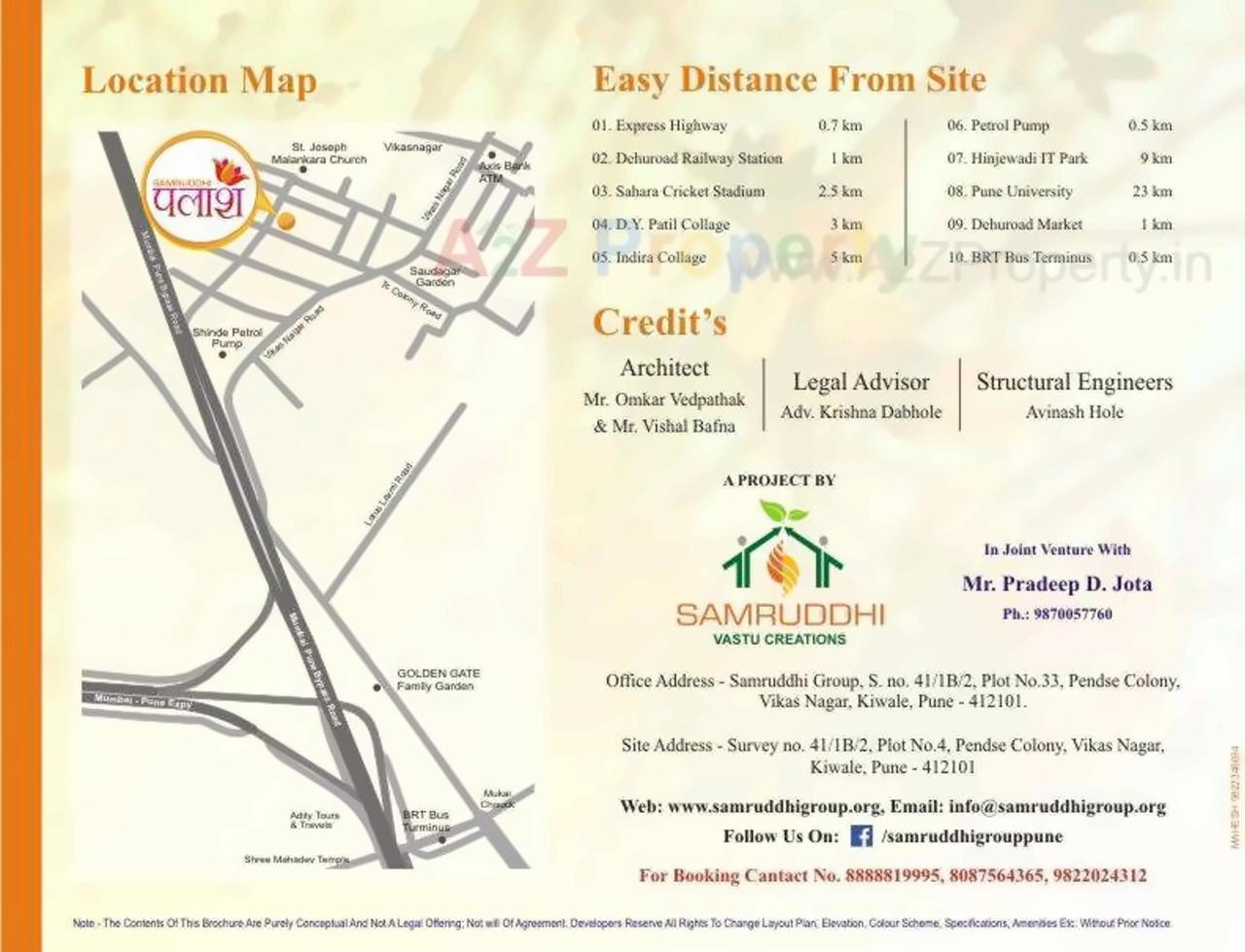  of real estate project Samruddhi Palash located at Kivale, Pune, Maharashtra