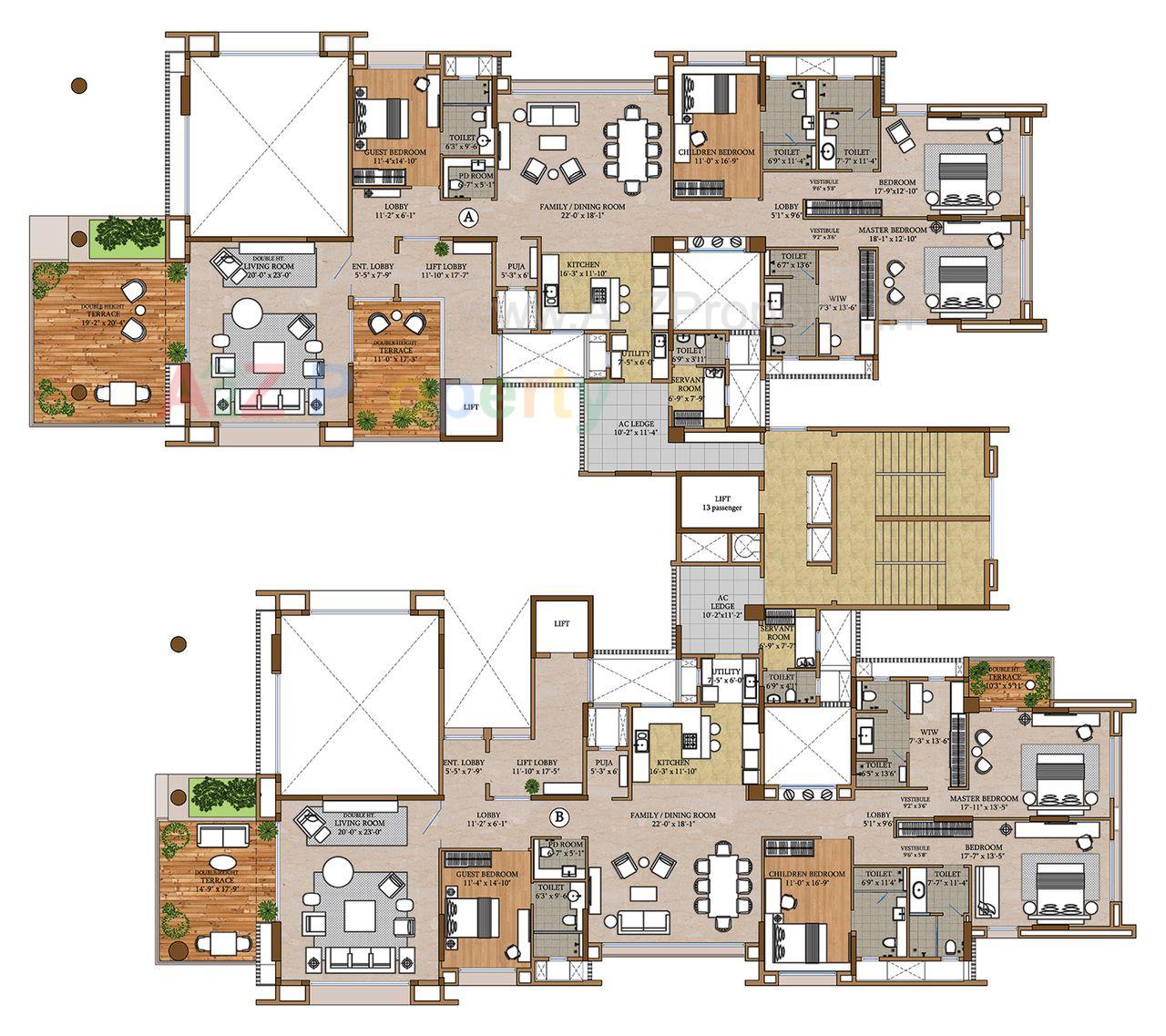 Ss_6 8 10 Floor of real estate project Sangam Solitaire located at Pune-m-corp, Pune, Maharashtra