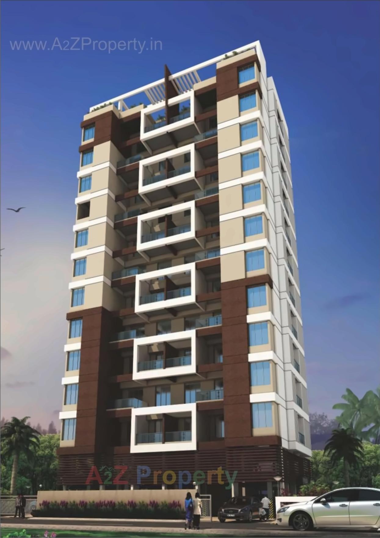 3D Elevation of real estate project Saptasur located at Kothrud, Pune, Maharashtra