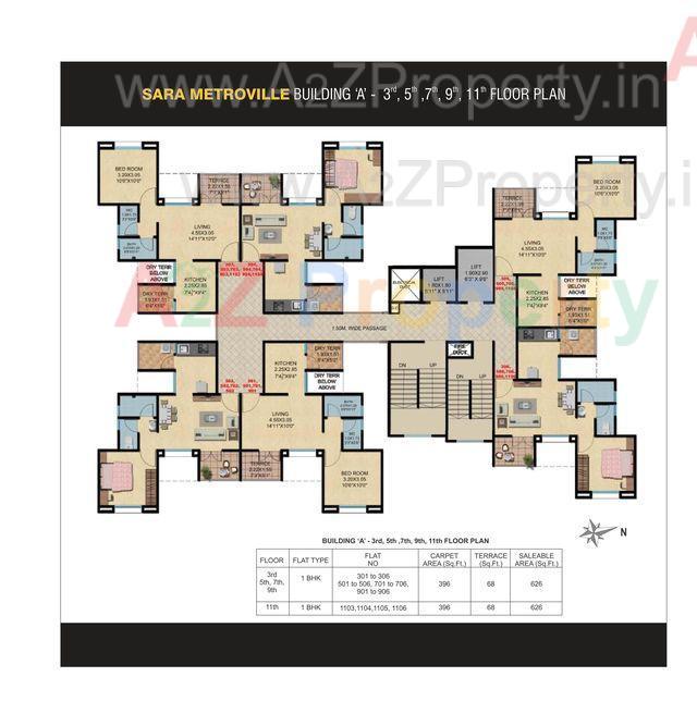 0013 1 of real estate project Sara Metroville located at Punawale, Pune, Maharashtra