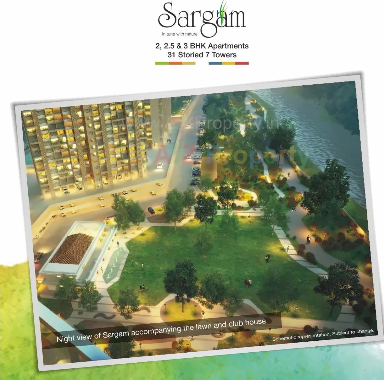 3D Elevation of real estate project Sargam At Nanded City located at Nanded, Pune, Maharashtra