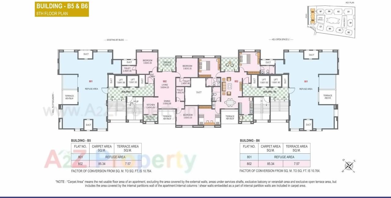 Layout of real estate project Sarita Vaibhav located at Pune-m-corp, Pune, Maharashtra