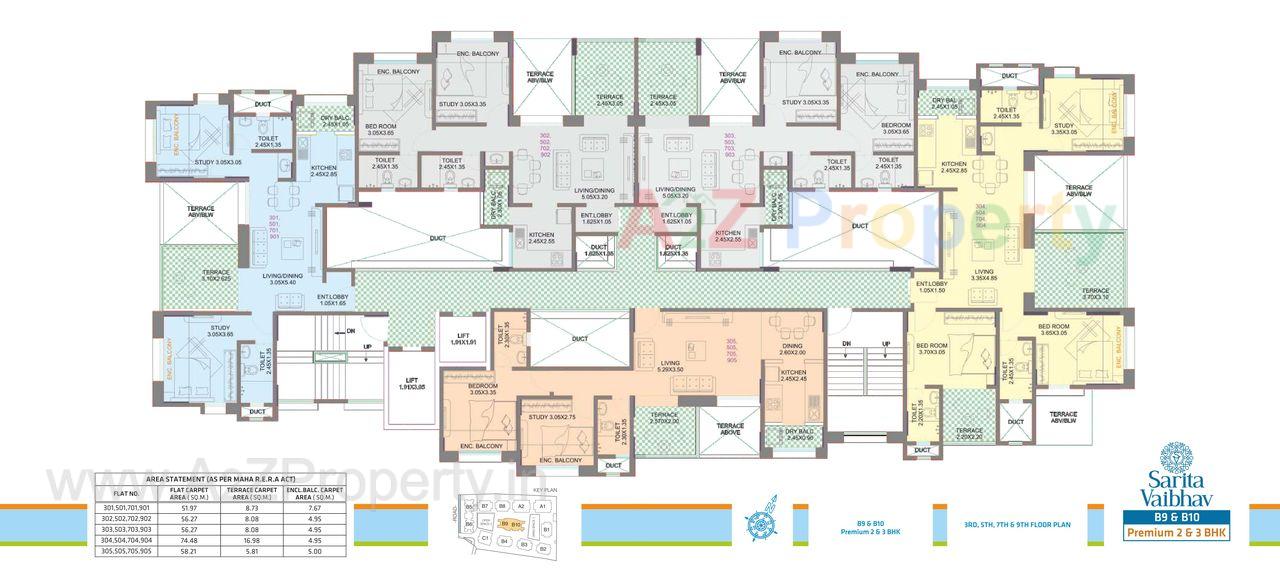 0009 of real estate project Sarita Vaibhav B9 B10 located at Parvati, Pune, Maharashtra