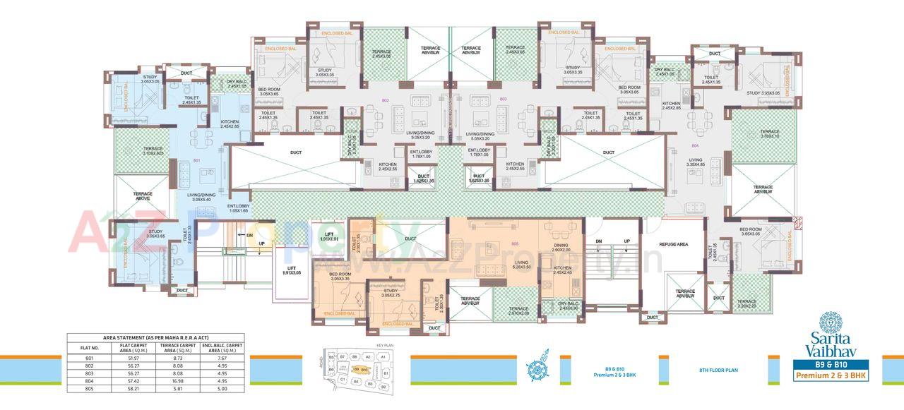 0010 of real estate project Sarita Vaibhav B9 B10 located at Parvati, Pune, Maharashtra