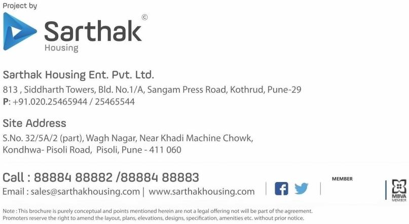  of real estate project Sarthak Belva located at Pisoli, Pune, Maharashtra