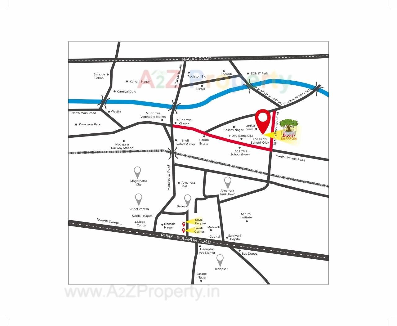  of real estate project Savali Saffron located at Mundhawa, Pune, Maharashtra