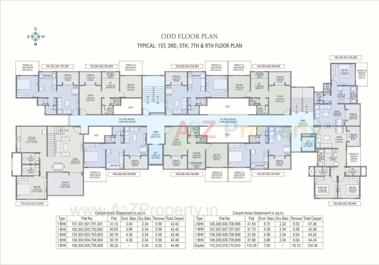 Layout of real estate project Sbm Aviva located at Hinjavadi-ct, Pune, Maharashtra