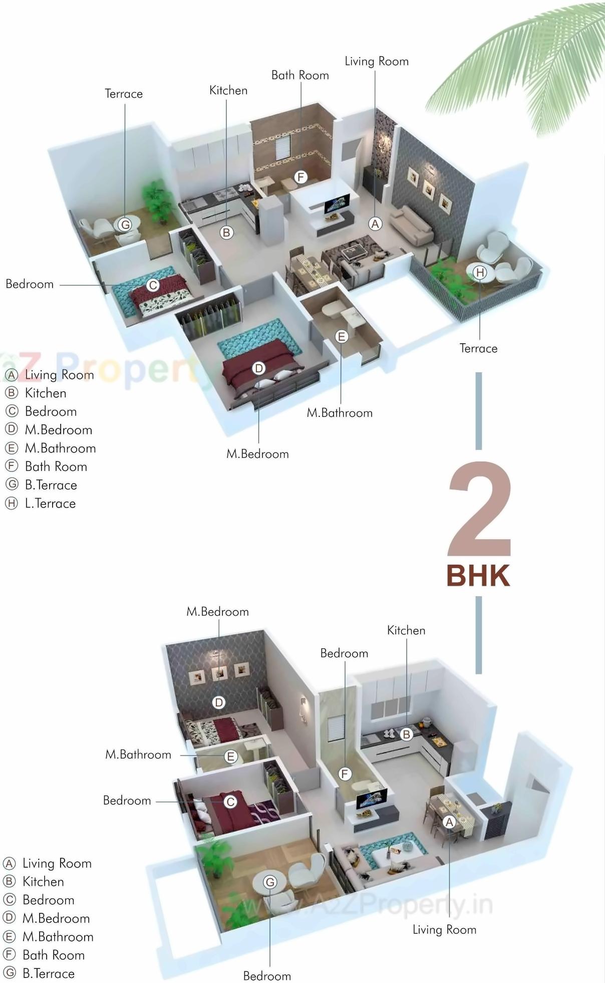 Layout of real estate project Sentosa Palm located at Wakad, Pune, Maharashtra