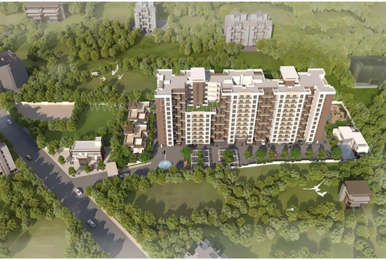 3D Elevation of real estate project Serrene located at Undri, Pune, Maharashtra