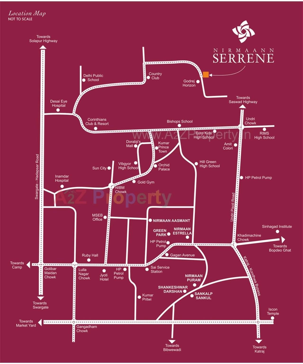  of real estate project Serrene located at Undri, Pune, Maharashtra