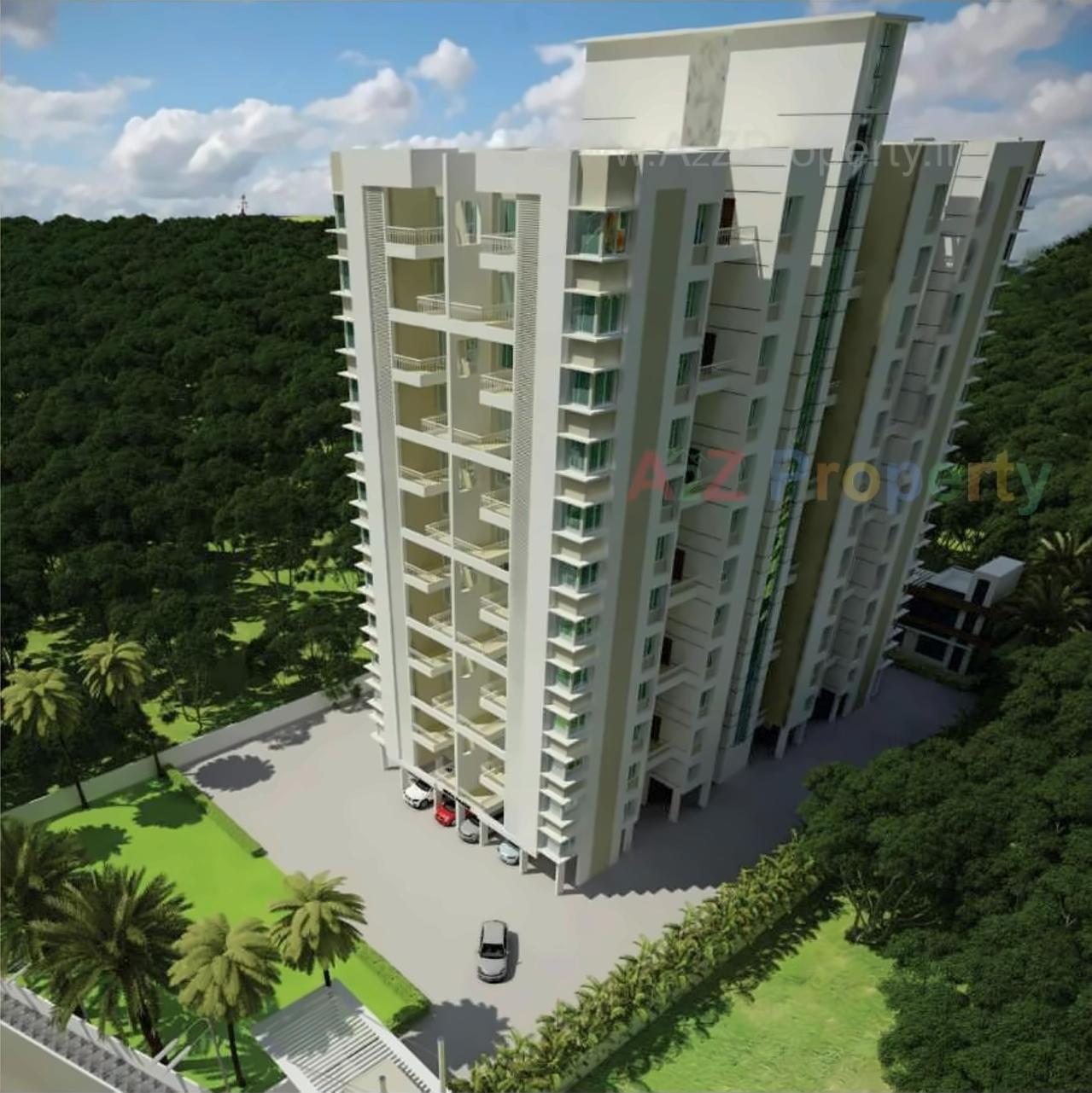 3D Elevation of real estate project Setpal Palazzo located at Wadagaon-ct, Pune, Maharashtra
