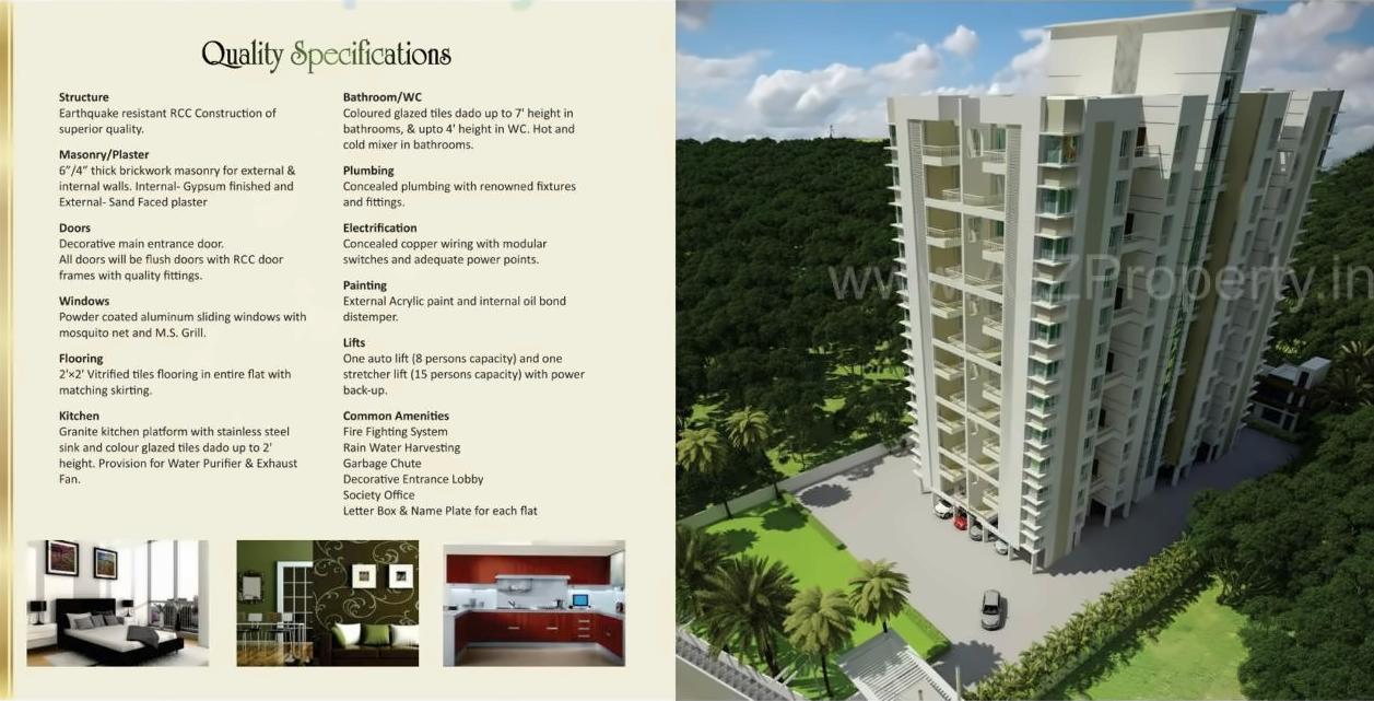 3D Elevation of real estate project Setpal Palazzo located at Wadagaon-ct, Pune, Maharashtra