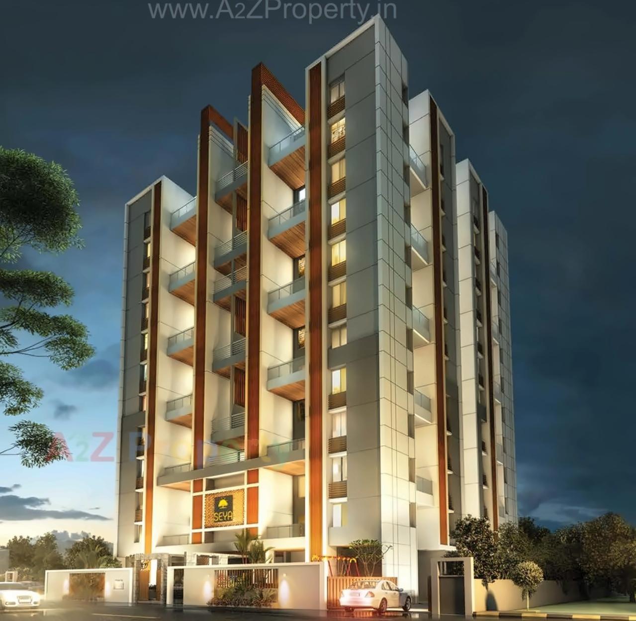3D Elevation of real estate project Seya located at Parvati, Pune, Maharashtra