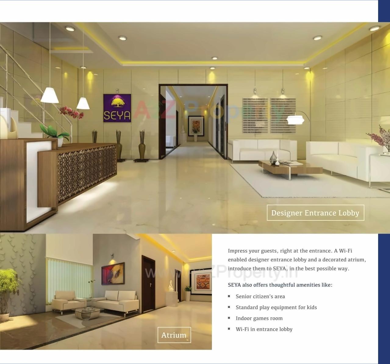 3D Elevation of real estate project Seya located at Parvati, Pune, Maharashtra