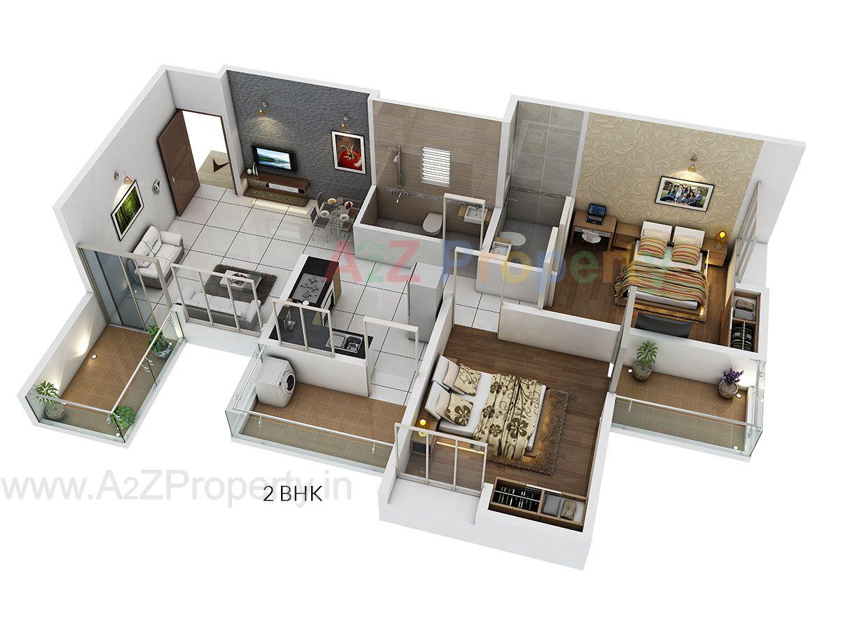 2bhkcsbig of real estate project Shankeshwar Dang Ikon located at Pimpri-chinchawad-m-corp, Pune, Maharashtra