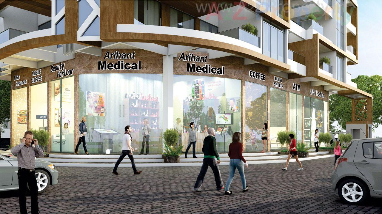 Shops View Big of real estate project Shankeshwar Darshan located at Pimpri-chinchawad-m-corp, Pune, Maharashtra