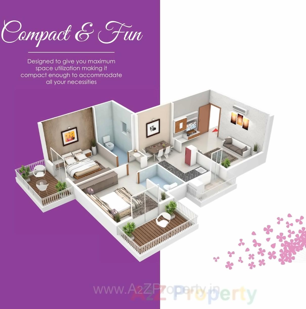 Layout of real estate project Shantai Divine Bliss located at Punawale, Pune, Maharashtra