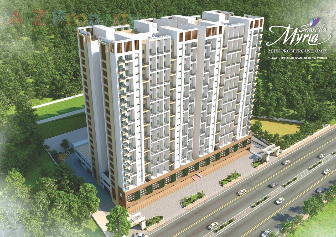 1 (1) of real estate project Sharada Myria B located at Kirkatwadi, Pune, Maharashtra