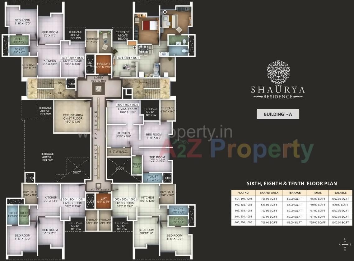 Layout of real estate project Shaurya Residence located at Lohgaon, Pune, Maharashtra