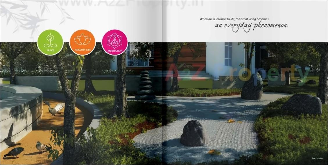 3D Elevation of real estate project Shiv Zen World located at Manjari-bk, Pune, Maharashtra