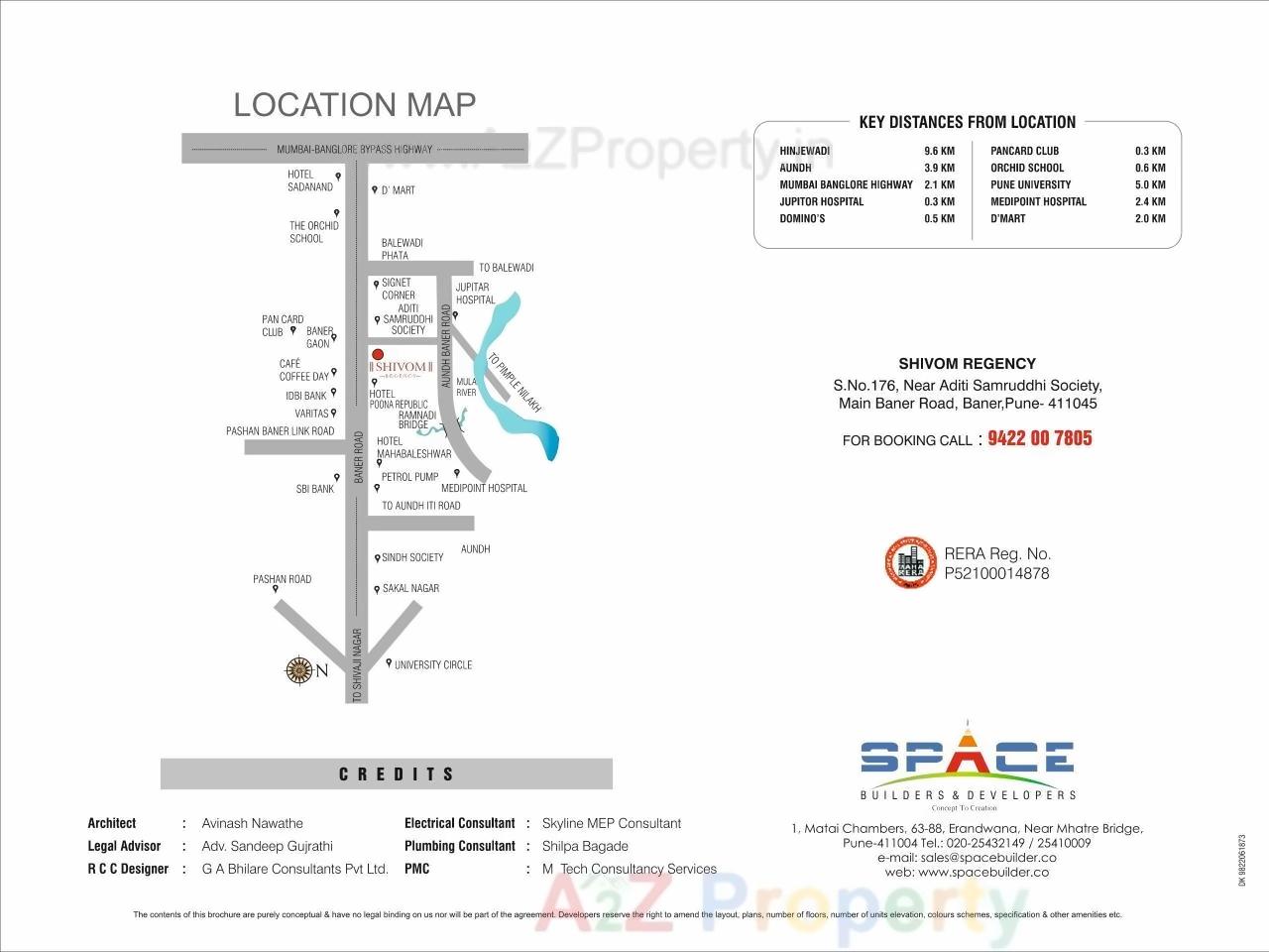  of real estate project Shivom Regency located at Baner, Pune, Maharashtra