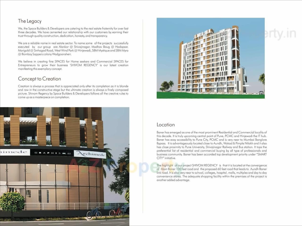  of real estate project Shivom Regency located at Baner, Pune, Maharashtra