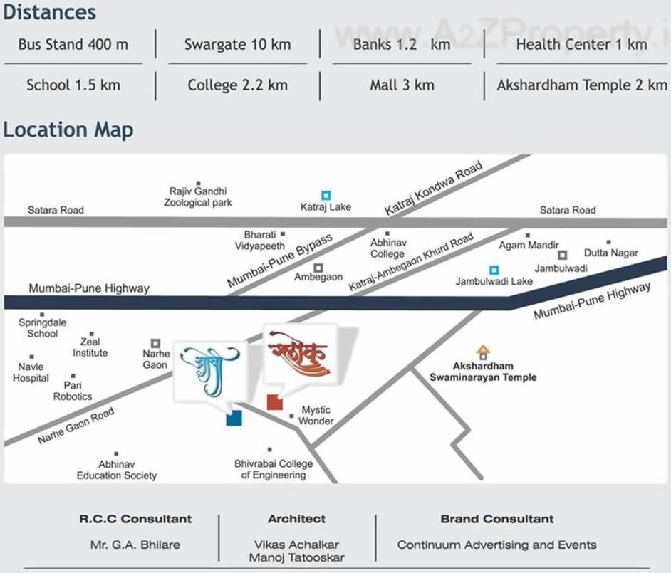  of real estate project Shlok located at Narhe, Pune, Maharashtra