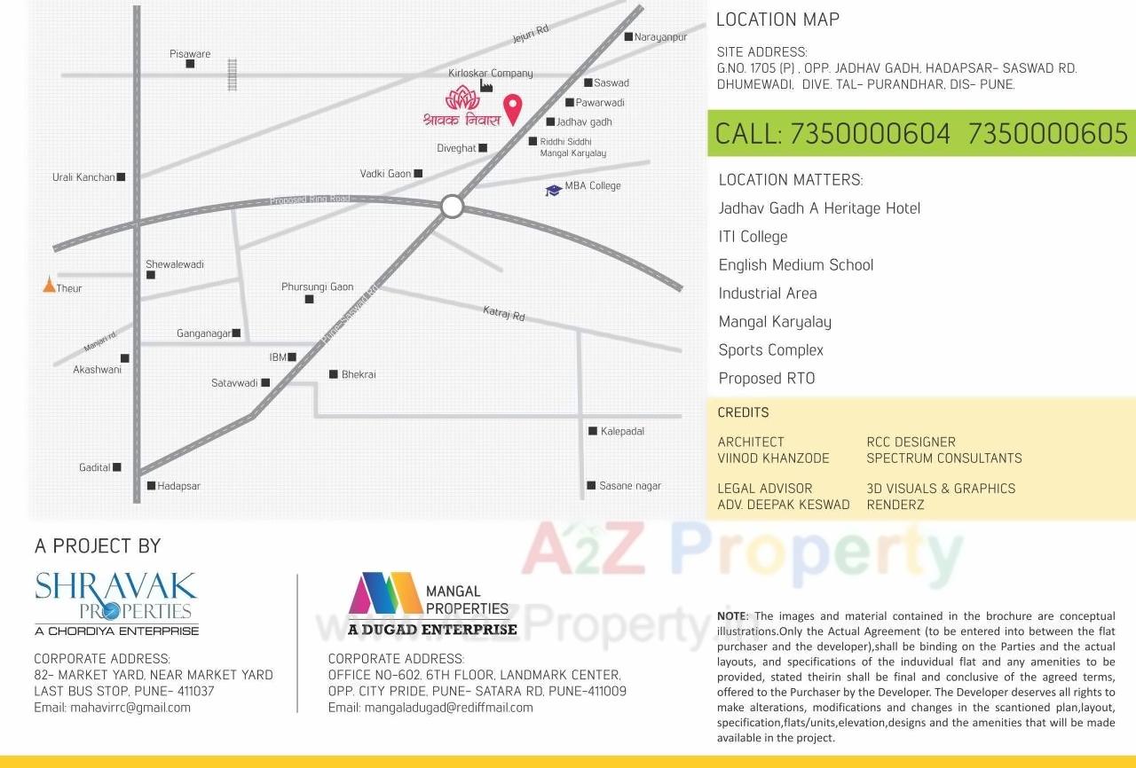  of real estate project Shravak Niwas located at Dive, Pune, Maharashtra