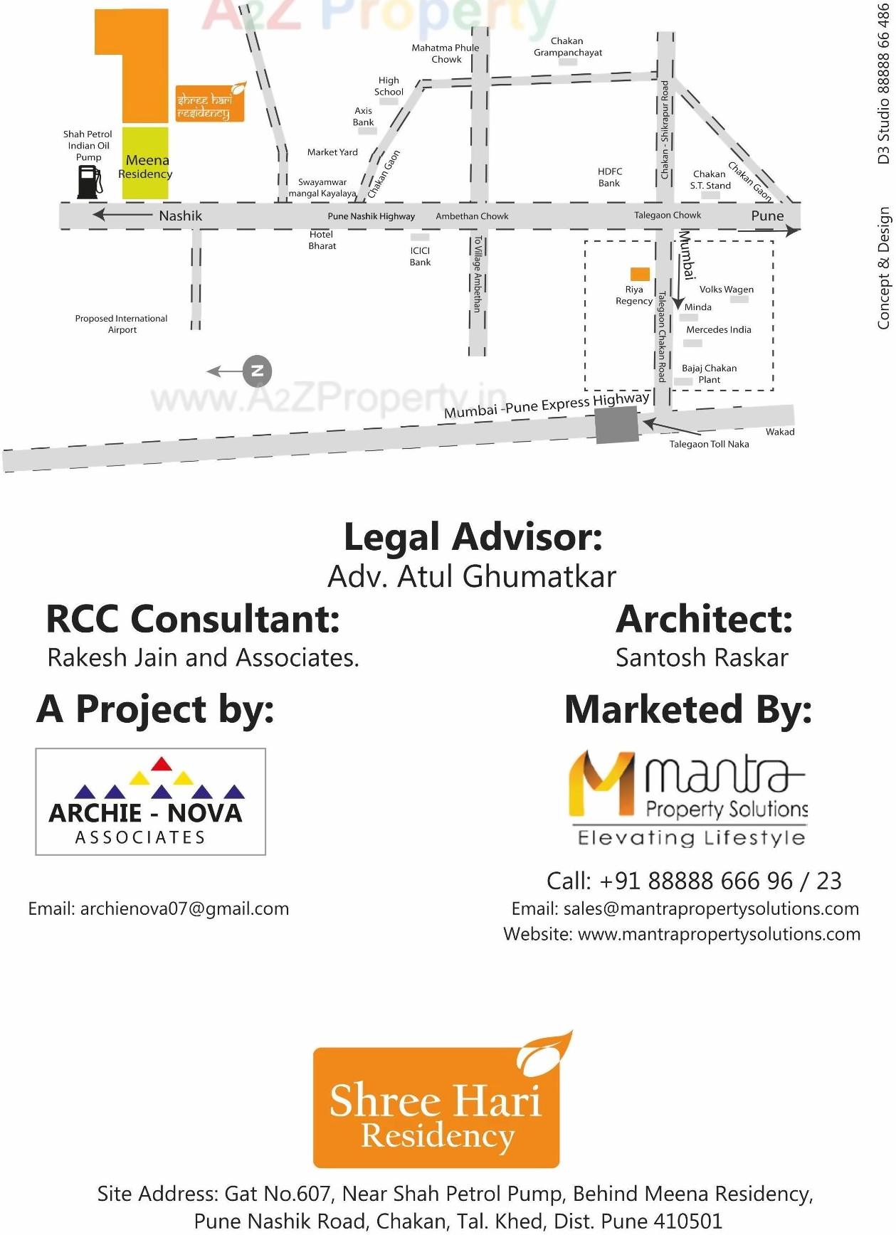  of real estate project Shree Hari Residency located at Chakan-ct, Pune, Maharashtra