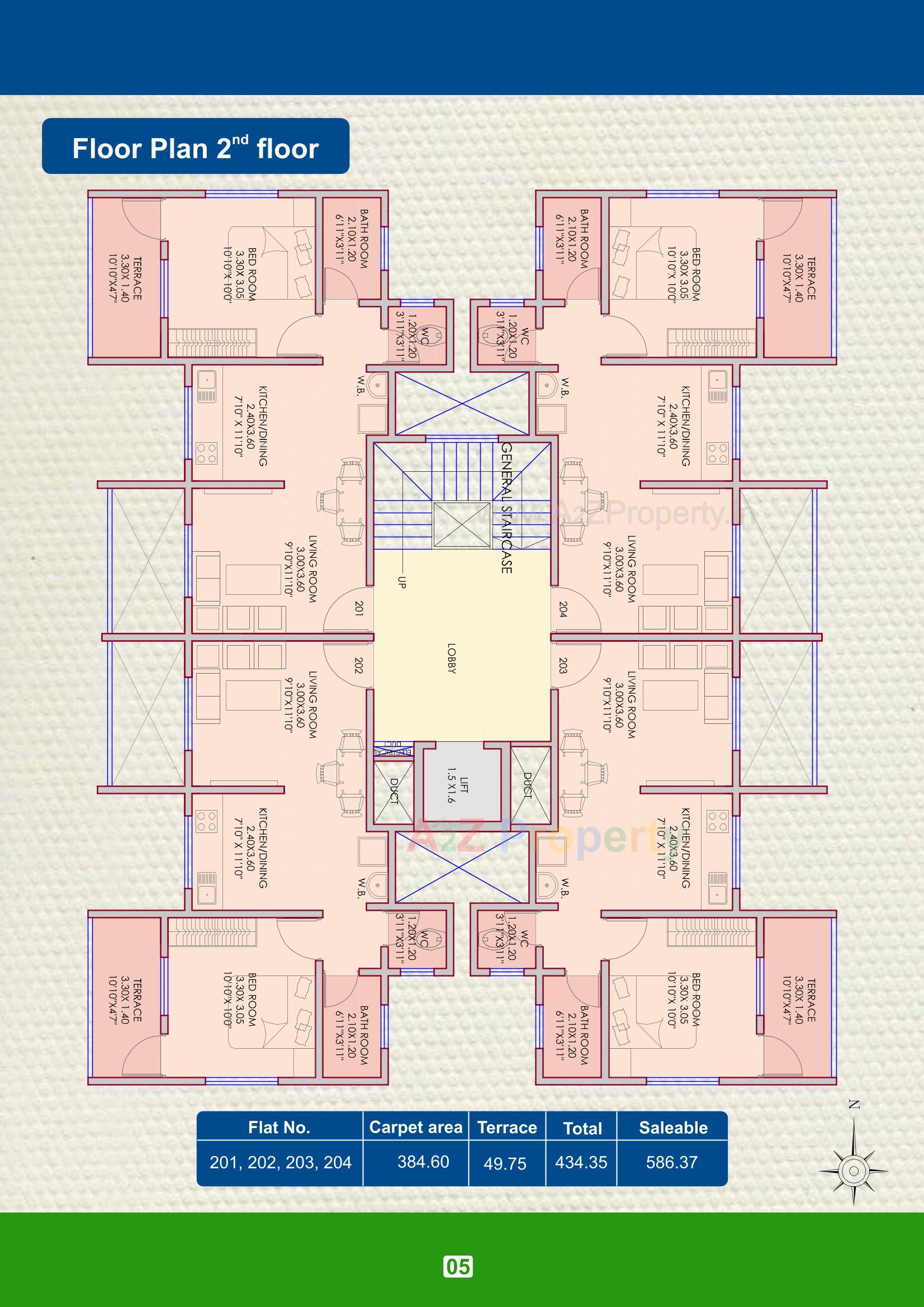 Layout of real estate project Shriyog located at Katraj, Pune, Maharashtra