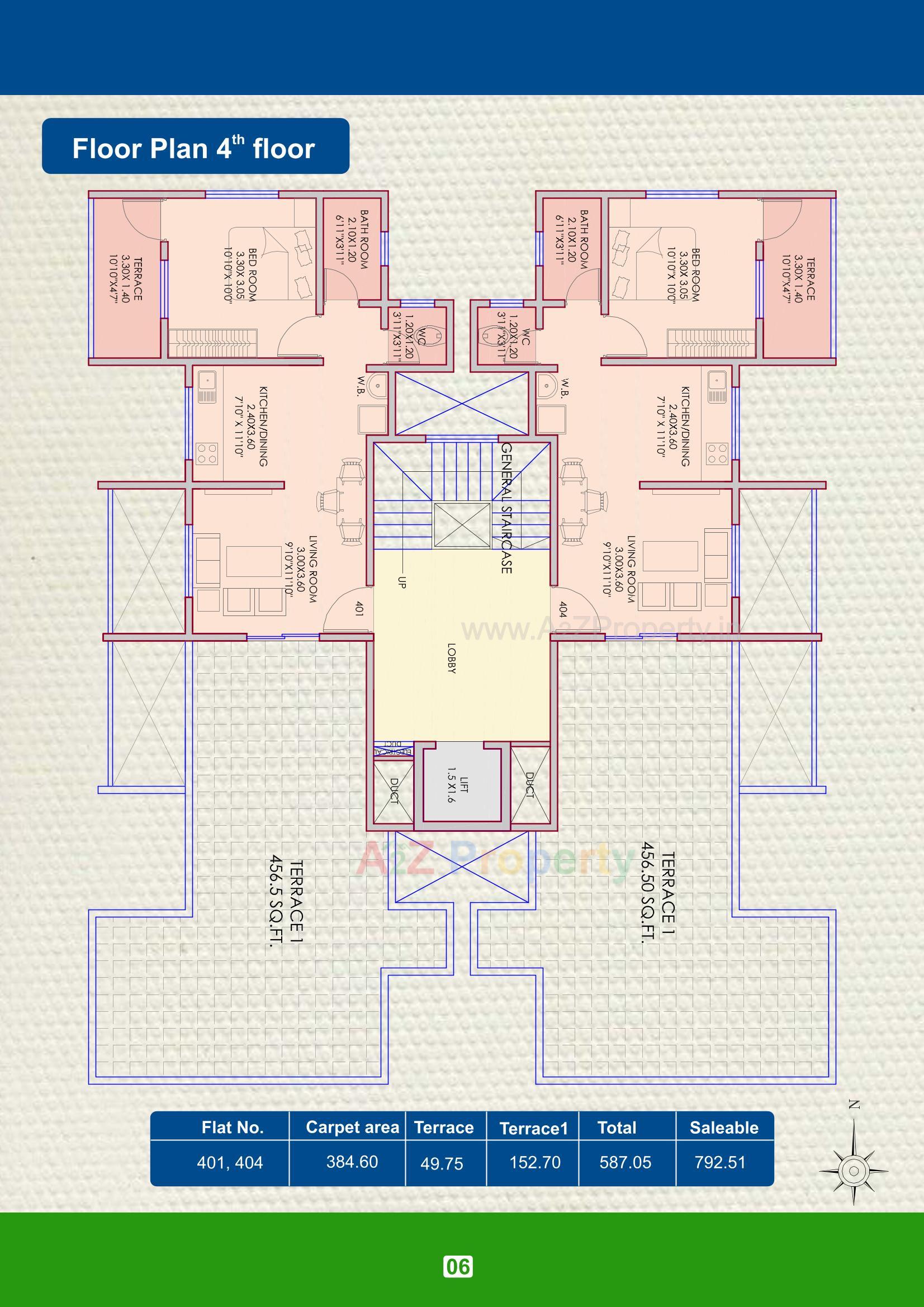 Layout of real estate project Shriyog located at Katraj, Pune, Maharashtra
