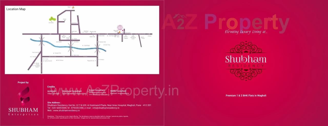  of real estate project Shubham Residency located at Wagholi, Pune, Maharashtra