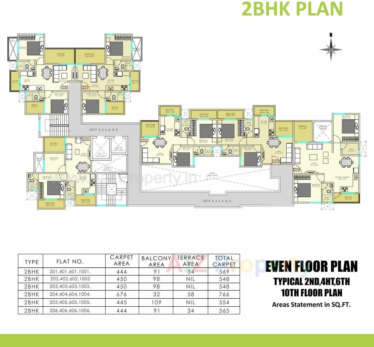 Layout of real estate project Shubhankar Durvaa located at Dhanori, Pune, Maharashtra