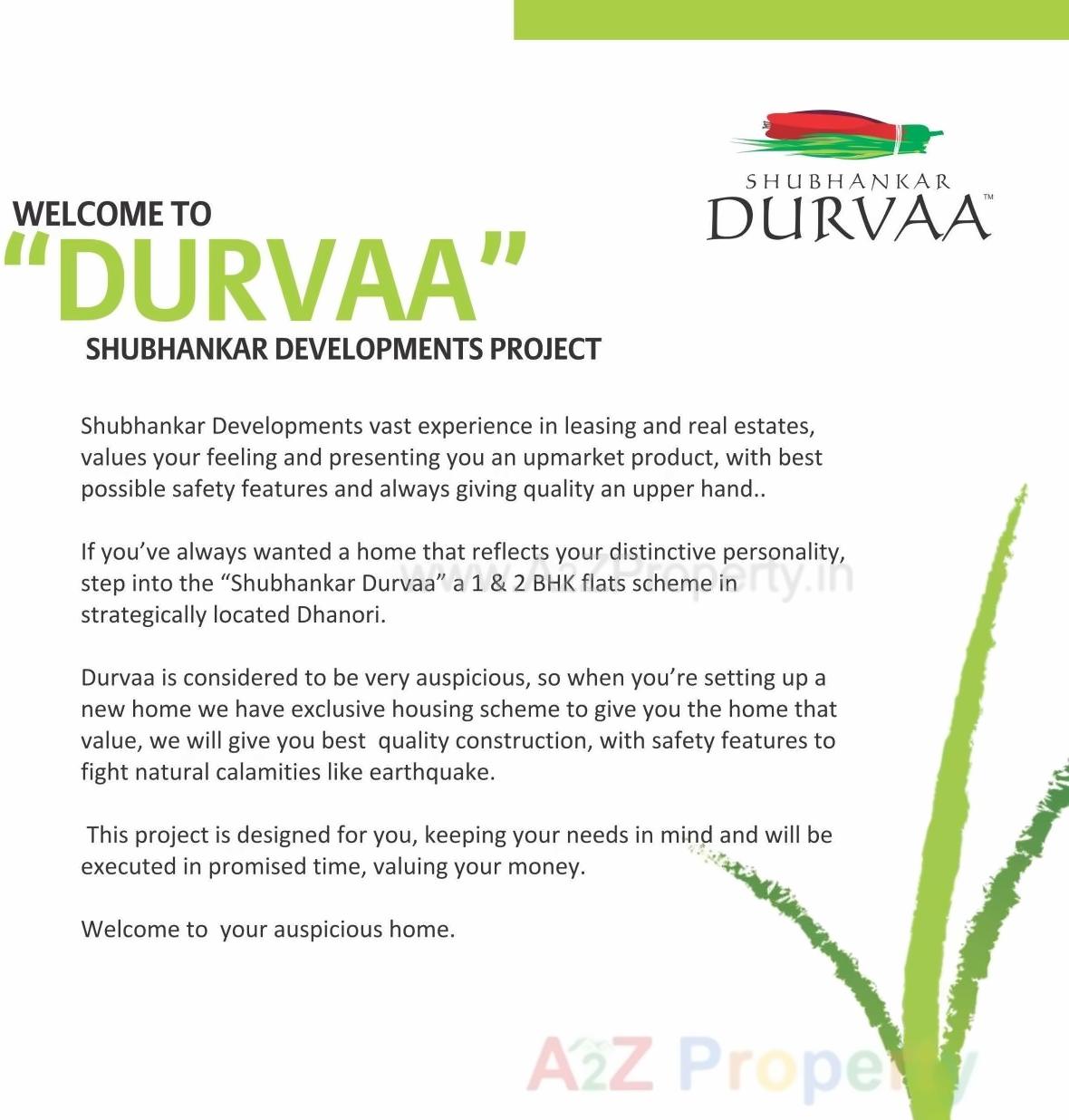  of real estate project Shubhankar Durvaa located at Dhanori, Pune, Maharashtra