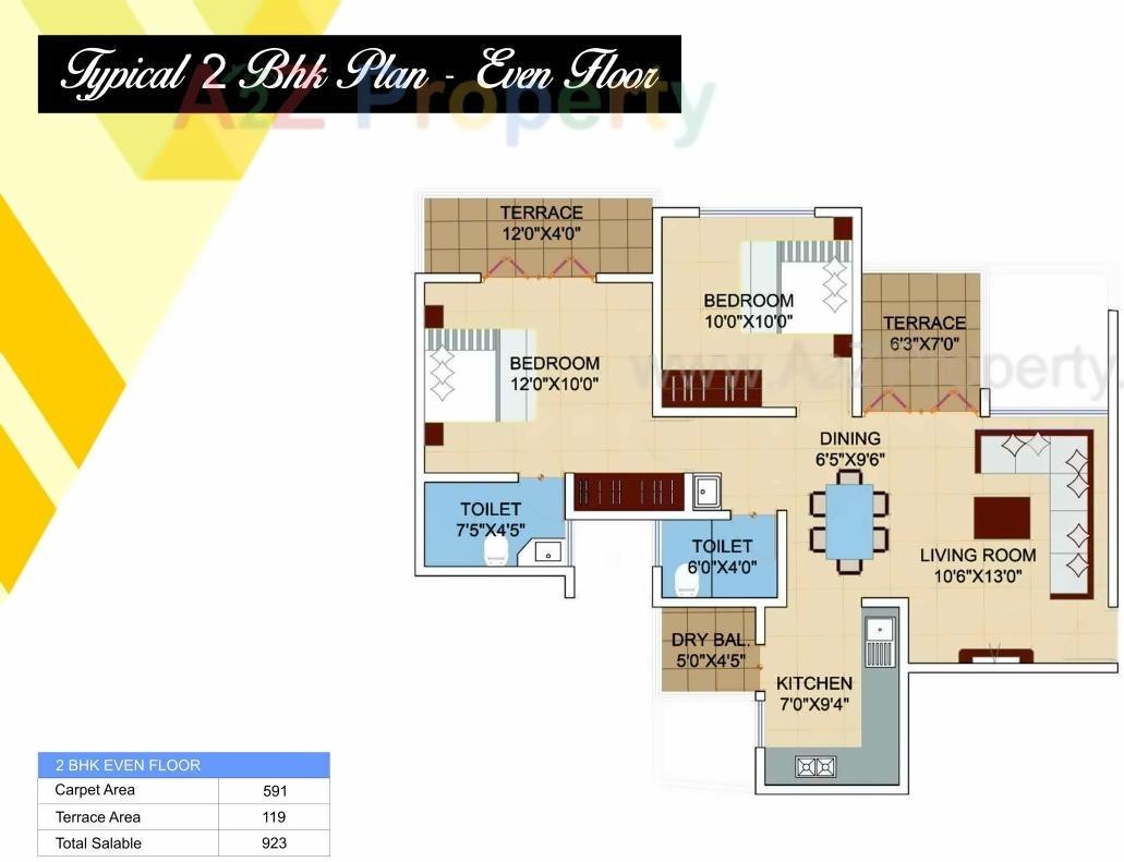 Layout of real estate project Shubharambh located at Pimpri-chinchawad-m-corp, Pune, Maharashtra