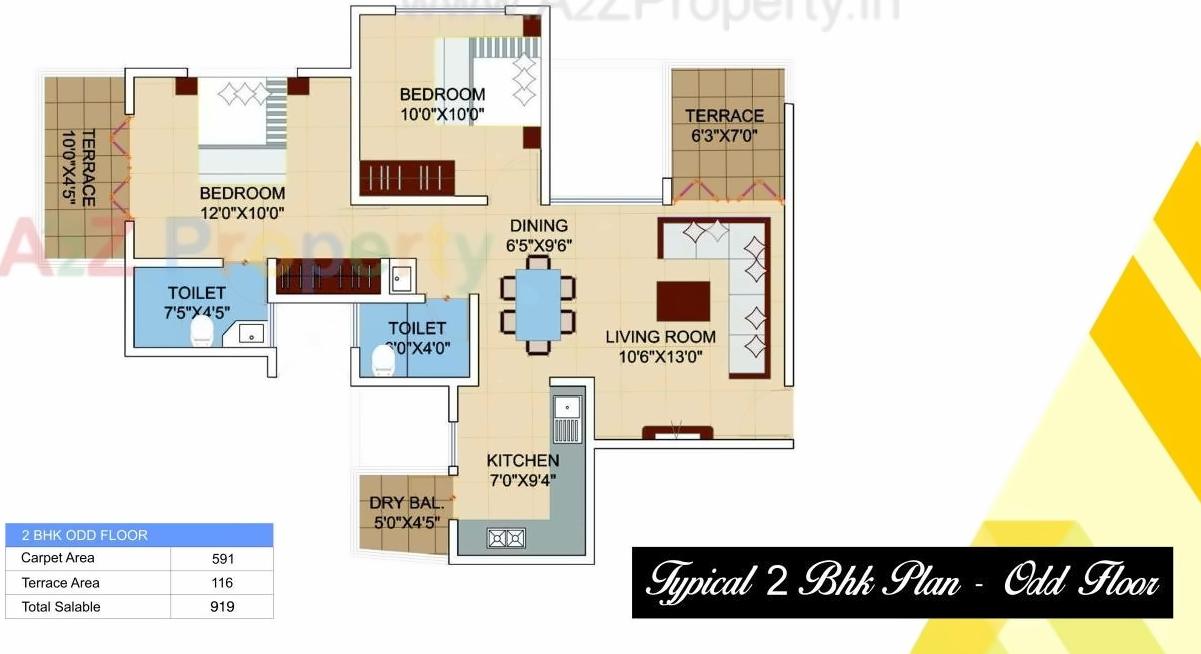 Layout of real estate project Shubharambh located at Pimpri-chinchawad-m-corp, Pune, Maharashtra