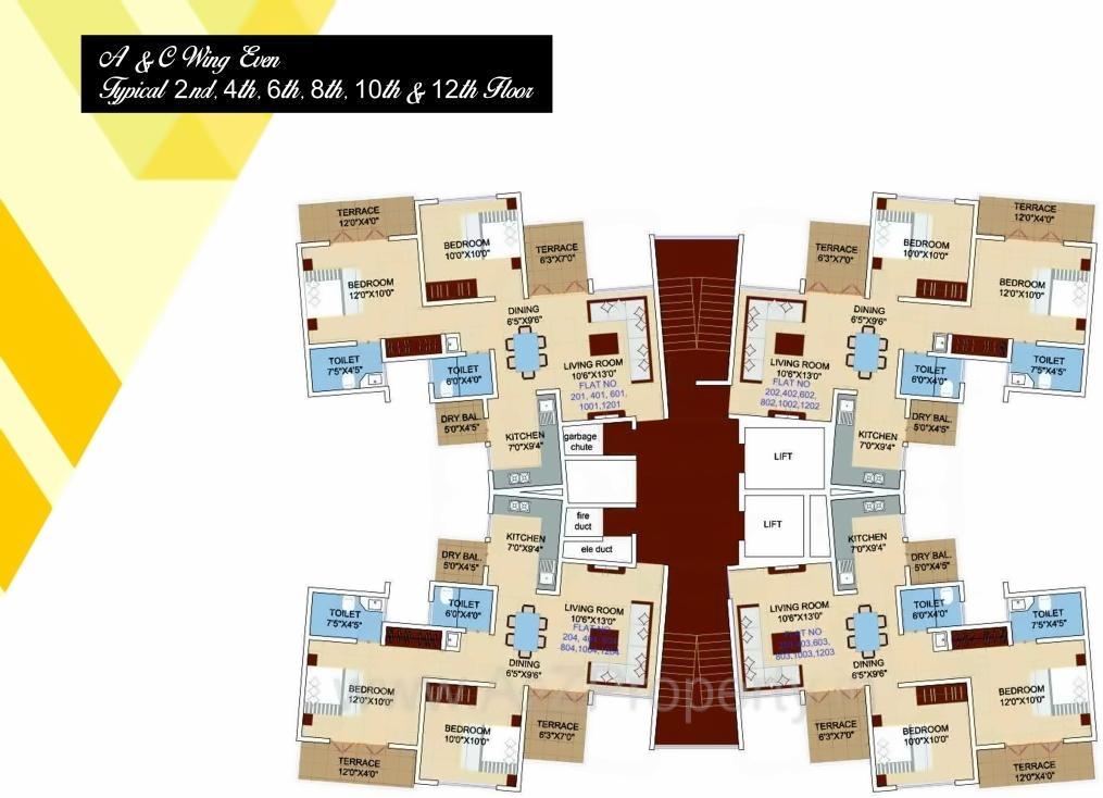 Layout of real estate project Shubharambh located at Pimpri-chinchawad-m-corp, Pune, Maharashtra