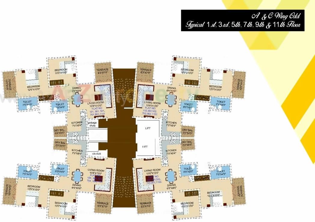 Layout of real estate project Shubharambh located at Pimpri-chinchawad-m-corp, Pune, Maharashtra