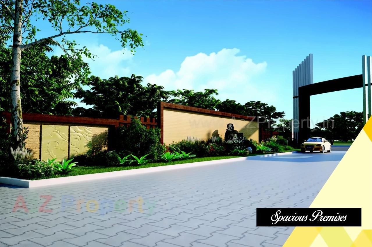 3D Elevation of real estate project Shubharambh located at Pimpri-chinchawad-m-corp, Pune, Maharashtra