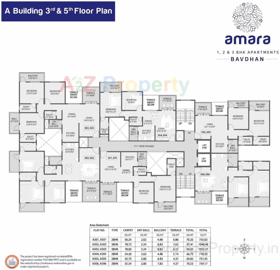 Layout of real estate project Siddh Amara located at Pune-m-corp, Pune, Maharashtra
