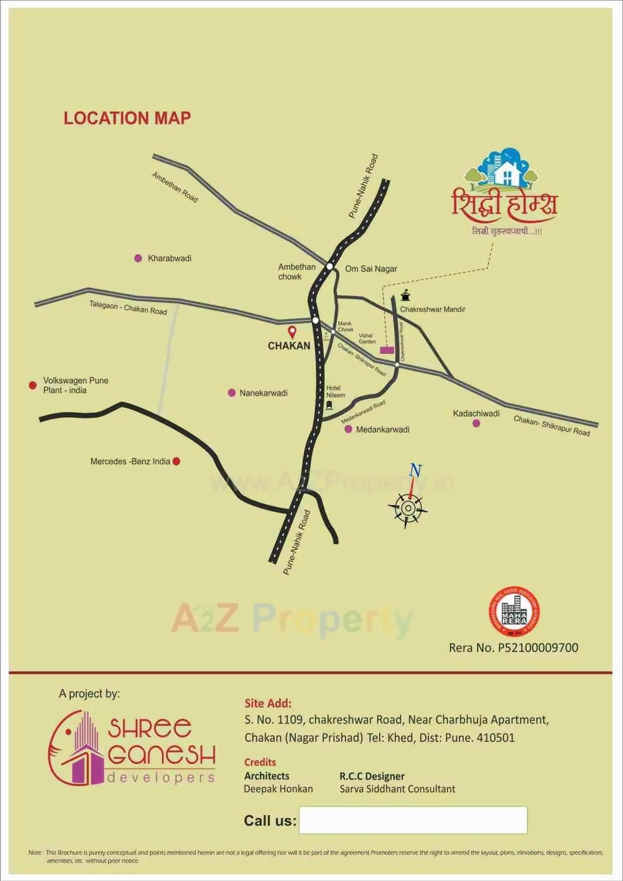  of real estate project Siddhi Homes located at Chakan-ct, Pune, Maharashtra