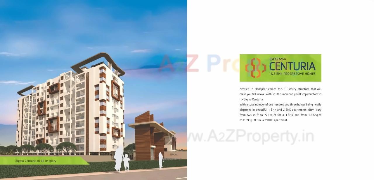  of real estate project Sigma Centuria located at Fursungi, Pune, Maharashtra